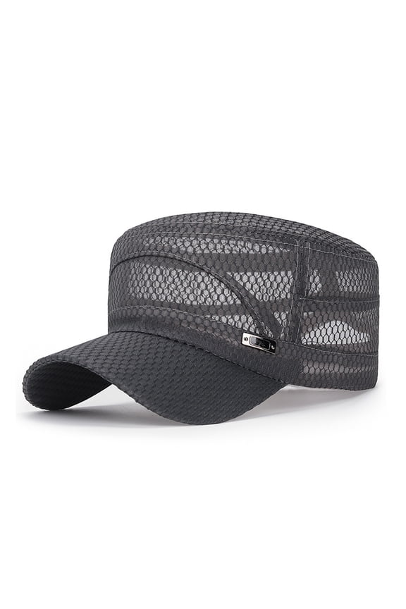 Quick Dry Breathable Outdoor Hat UV Sun Protection Mesh Trucker Cap Unisex Adjustable Athletic Hat