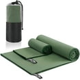 thumbnail image 1 of Quick Dry Camping Towel, Microfiber Travel Towel 2 Size at 1 Pack,Fast Drying Towel Set for Camping, Beach, 1 of 7