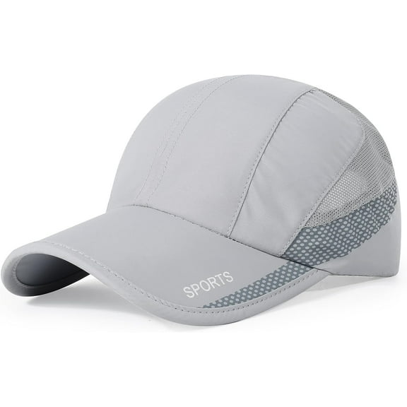 Quick Dry Cap Lightweight Running Hats Outdoor Airy Mesh Adjustable Sports Sun Hat UV Protection Hat for Men Women