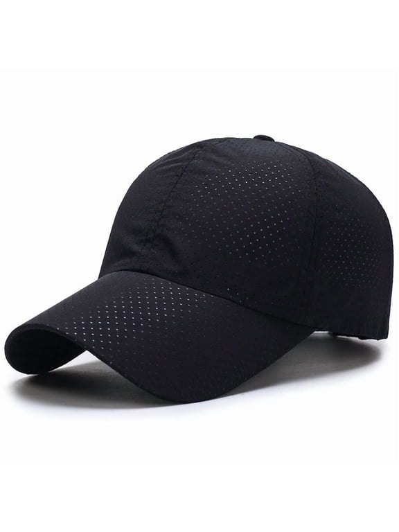 Quick Dry Cap Lightweight Running Hats Outdoor Airy Mesh Adjustable Sports Sun Hat for Men Women
