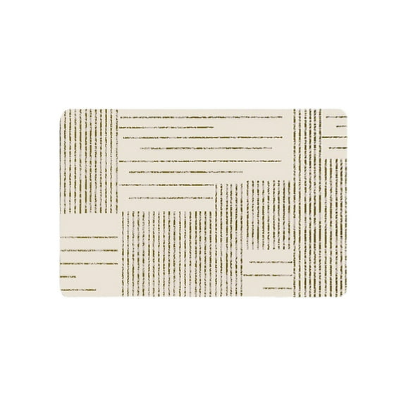 Quick Dry Diatomite Bathroom Rug, Non Slip Rubber Back Bath Mat, Fast Water Absorption Shower Floor Mat, Low Profile Easy Clean Rug For Bathtub Sink Entryway Utility Area