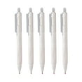 thumbnail image 1 of Quick Dry Gel Pens 5 Pack 0.5mm Fine Point White Ink Fast Drying Smooth Writing Pens with Non-Slip Grip for Art Journaling Office Use, 1 of 6