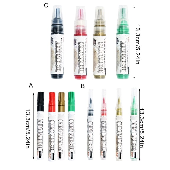 Quick Dry Gravestone Paint Pen 3mm Tip Waterproof Stone Paint Marker for Tombstones Grave Markers Outdoor Stone Surfaces Fast-Drying Weather-Resistant Precision Soft-Tip Brush Marker 20ml