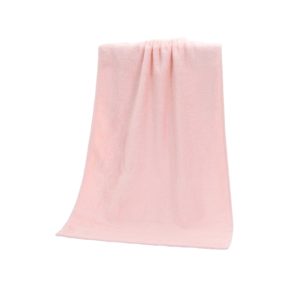 Quick Dry Lightweight Microfiber Bath Towel Highly Absorbent Moisture Wicking For Bathroom Gym Travel Bath Towels (Light Pink, 30*14 In)
