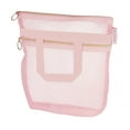 thumbnail image 1 of Quick-Dry Mesh Shower Bag - Hanging Travel Shower Caddy with Zipper Pockets for Bathroom Essentials, for Gym, Camping, Beach & College Dorm Organization, 1 of 5