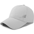 thumbnail image 1 of Quick Dry Mesh Sun Protection Hat Sweat Proof Baseball Cap for Men Women Outdoor Workout, 1 of 2