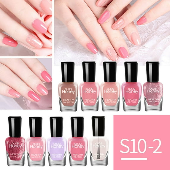 Quick Dry Nail Polish, Peelable Gel Polish, Long Lasting Nail Art Gel Polish Set Easy Application No Filing Required Fast Drying UV LED Compatible
