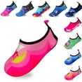 thumbnail image 1 of Quick-Dry, Non-Slip, Lightweight Water Shoes For Summer, Beach, Sea & Pool – For Boys, Girls, Babies, Toddlers & Little Kids, Sail Pink, Baby 4-5, 1 of 11