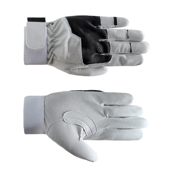 Quick Dry Professional Safety Gloves Adjsutable Strap Closure Enhanced Grip for Landscaping Construction Task Breathable