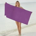 thumbnail image 1 of Quick-Dry Sand-Free Beach Towel 31.5 x 51.2 Inch Lightweight Polyester for Travel Sports and Swimming, 1 of 6