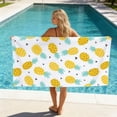 thumbnail image 1 of Quick Dry Sand Proof Beach Towel - 55x27.5in Lightweight Microfiber Travel Towel, Multi-Purpose for Swimming Pool, Gym, Sports, Camping Blanket, Compact Portable, 1 of 6