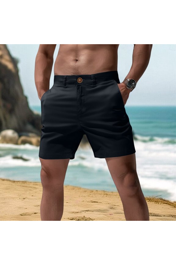 Quick Dry Shorts for Men Active Athletic Lightweight Breathable 3 Inch Running Jogging Workout Gym Shorts Dark Blue M