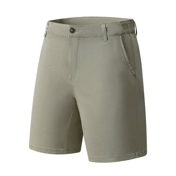 Quick Dry Shorts for Men Five inch Summer Straight Youth Pure Cotton Golf Fashion Short with Pockets Inseam Running Gym Lightweight Shorts