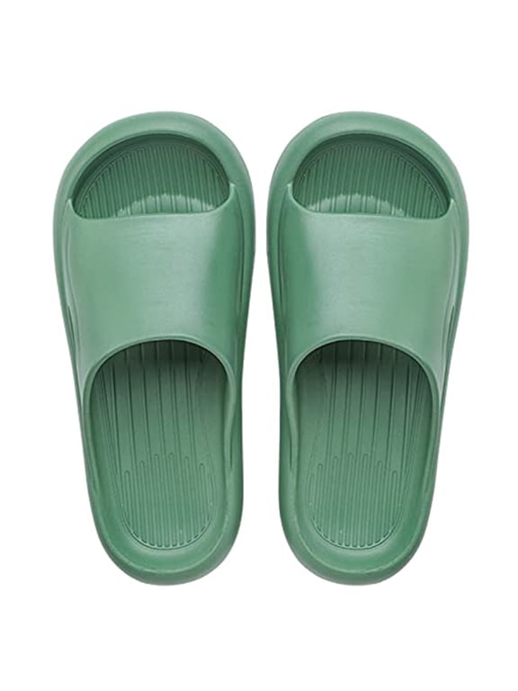 Quick Dry Shower Shoes for Women and Men Summer Indoor Slippers for Bathroom Ultimate Comfort Lightweight Pillow Open Toe Thick Sole Shower Shoes House Indoor Outdoor Beach