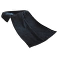 thumbnail image 1 of Quick Dry Soft Bath Towel for Hair & Body, 13.8"x29.5" Lightweight Sports Towel for Gym, Yoga, Beach, Highly Absorbent & Compact Workout Towel, Black (1 Pcs), 1 of 9