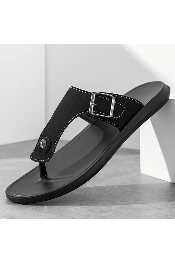 Quick-Dry Thong Sandals with Detachable Metallic Charm - Anti-Odor Beach Slides for Gym & Pool
