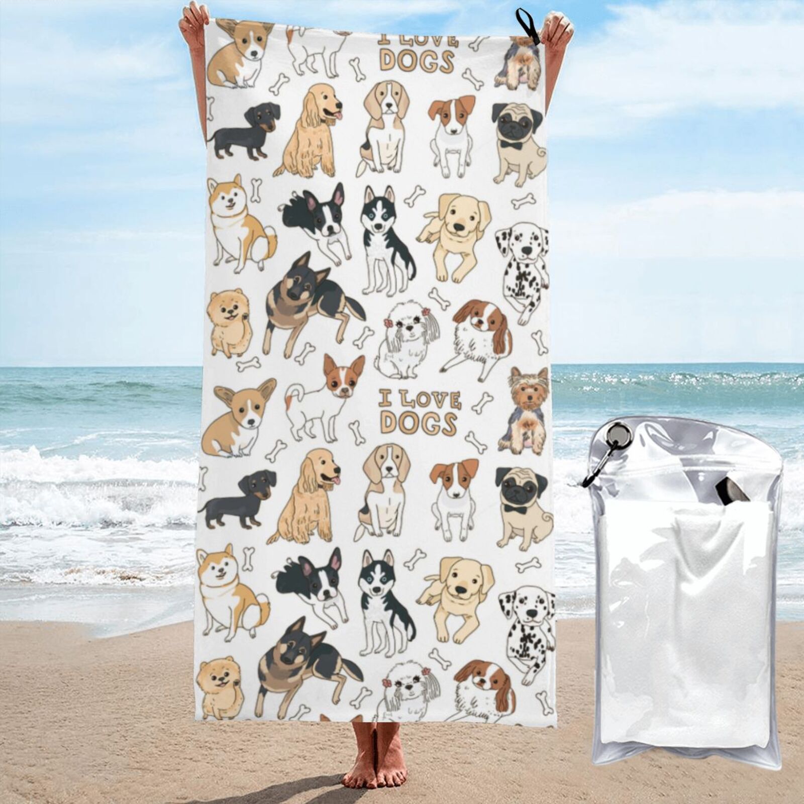 Quick Dry Towels for Camping Travel Bath Towels Beach Towel Blanket 27.