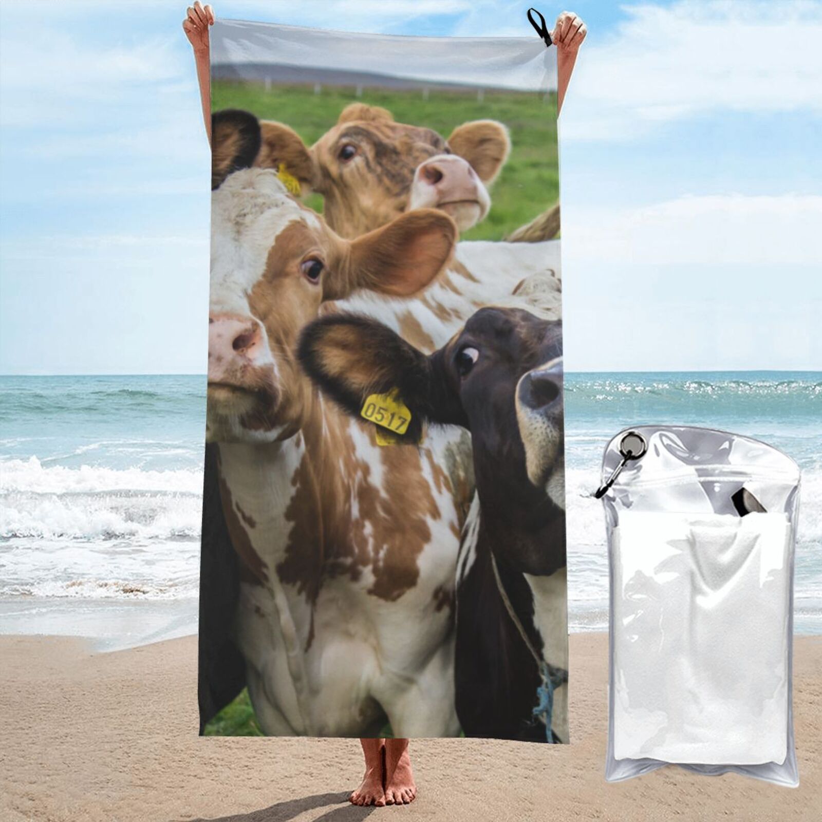 Quick Dry Towels for Camping Travel Bath Towels Beach Towel Blanket 27.