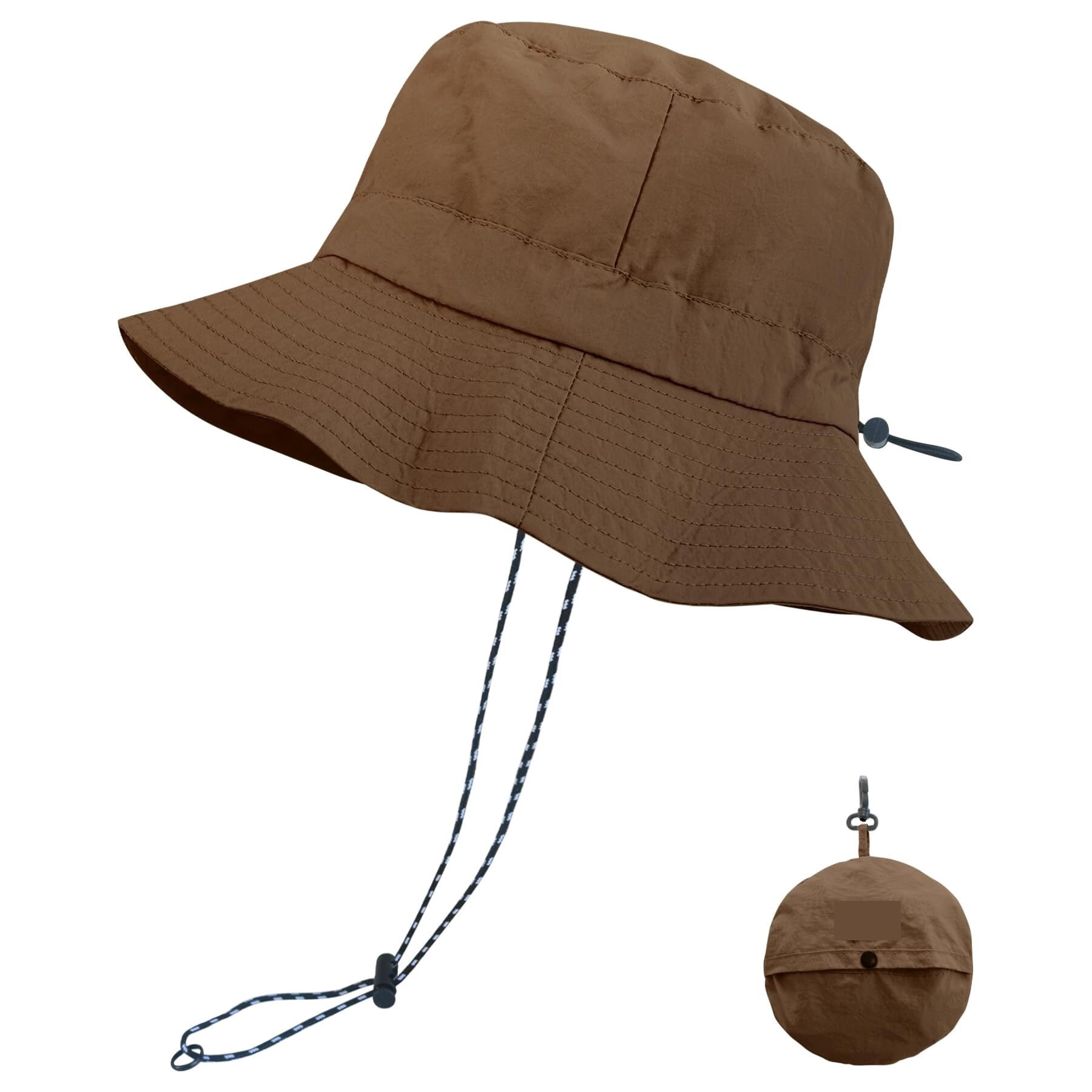 Quick Dry Waterproof Packable Bucket Hat for Women Men  display picture 1