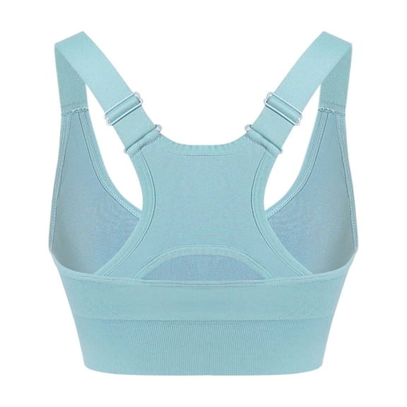 Quick Dry Workout Pullover Top Women Sports Bra Wicking Brassiere Gym Clothes For Pilates Running