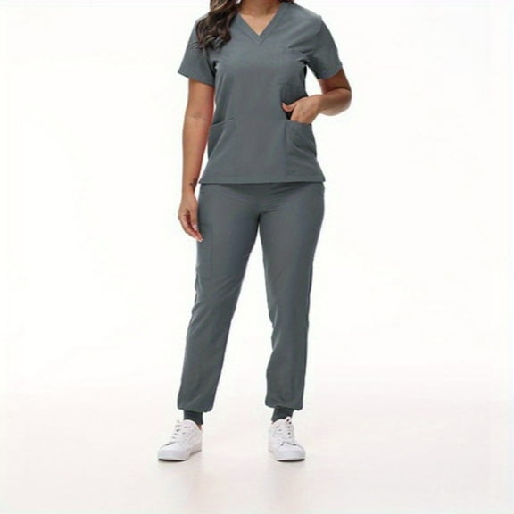 Quick Drying Comfortable Elastic Hand Washing Clothes Set Operating Room Doctor Nurse Work Uniform Surgical Clothes