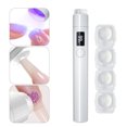 thumbnail image 1 of Quick-Drying Dryer Handheld Lamp Rotation Lamp Manicures Lamp Nails Art Tool Light for Gels Nails, 1 of 8