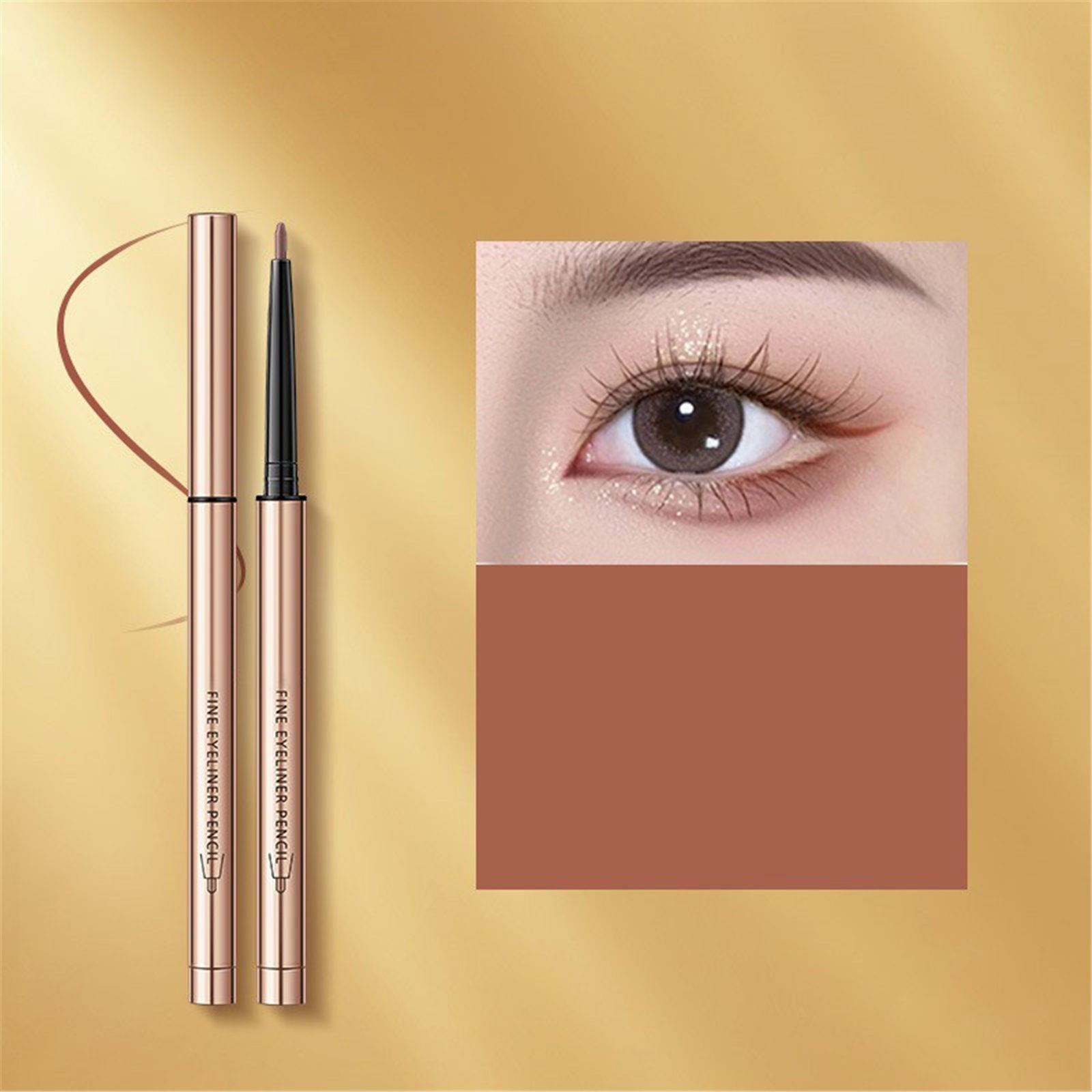 Quick Drying Eyeliner Water Resistant Long Wearing Color Stay Liquid