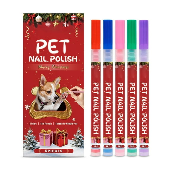 Quick Drying Pet Nail Marker Pen for Dogs and Cats Easy Grooming Doodle Tool with 10ml Ink Capacity