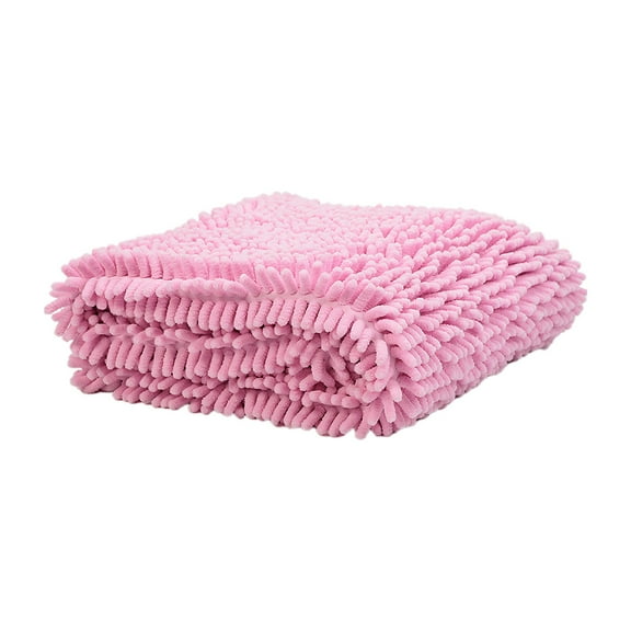 Quick Drying Pet Towels For Dogs And Cats 2 Pack Super Absorbent Soft 23.6X13.8 Inch Polyester Cloth Ideal For Bathing Grooming In Pink