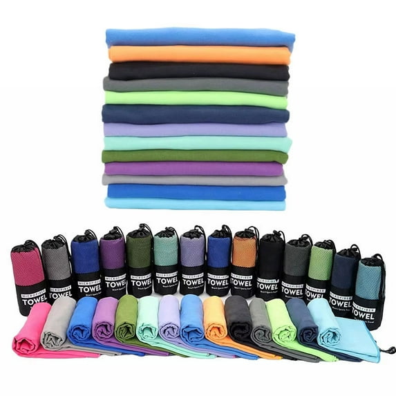 Quick-Drying Sports Towel 40x80/76x152CM Microfiber Ultralight Absorbent Towel For Swimming Pool Gym Fitness Yoga Beach Towel