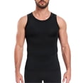 thumbnail image 1 of Quick-Drying Tank Tops for Men Sleeveless Crewneck Undershirts Shirts Mens Casual Solid Color Stretchy Slim Pullover Breathable Athletic Running Vests, 1 of 5