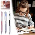 thumbnail image 1 of 5Pcs Quick Drying Test Gel Pen 0.5mm ST Tip Black Red Blue Water Pen for Scho ol Office Black, 1 of 8
