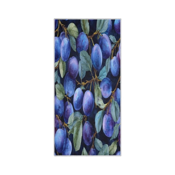 Quick-Drying Towel 30 x 15 Inch Bath Towels Sport Towel Water Absorption Easy to Store and Carry Deep Blue Plum