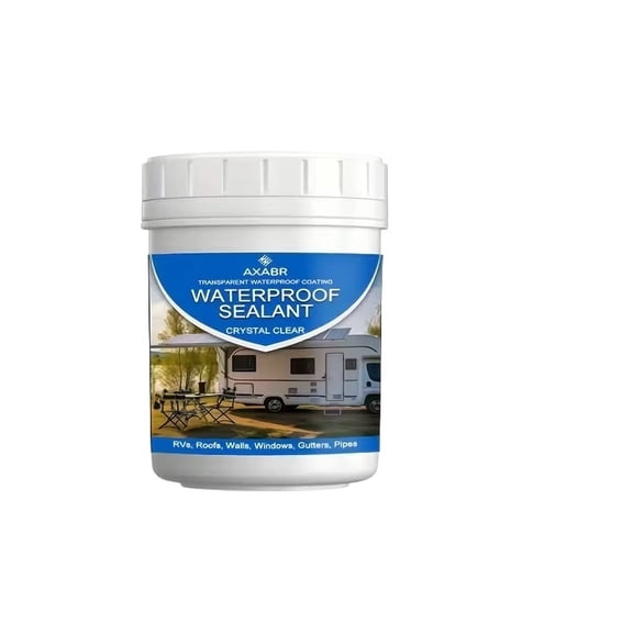 Quick-Drying Transparent Waterproof Sealant for RVs, Boats, Pipes, Walls, Roofs, and Tiles - Multi-Surface Leak-Proof Adhesive for Indoor and Outdoor Use