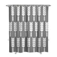 thumbnail image 1 of Quick-Drying Vintage Earthy Boho Shower Curtain 72x84, Durable Polyester with Plastic Hooks, Tribal Pattern for Rustic Bathroom Style, 1 of 5