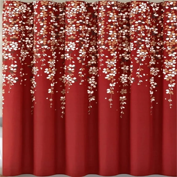 Quick-Drying Waterproof Decorative Shower Curtain, Furenl Christmas Shower Curtain Winter Snowman Bathroom Decoration Christmas Tree Holiday Bathroom Curtain with 12 Hooks 72" X 72", Shower Curtain*1