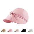 thumbnail image 1 of Quick Drying Wide Brim Baseball Cap for Women Adjustable Bow Summer Fisherman Hat, 1 of 5