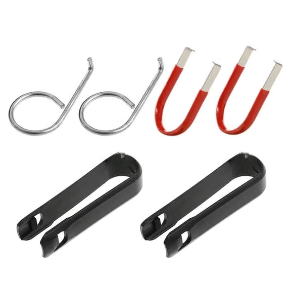 Quick Easy Wheel Nut Cap Remover Bolt Caps Puller Extractor 6 Piece for Car Maintenance Repair Dismantle Tool