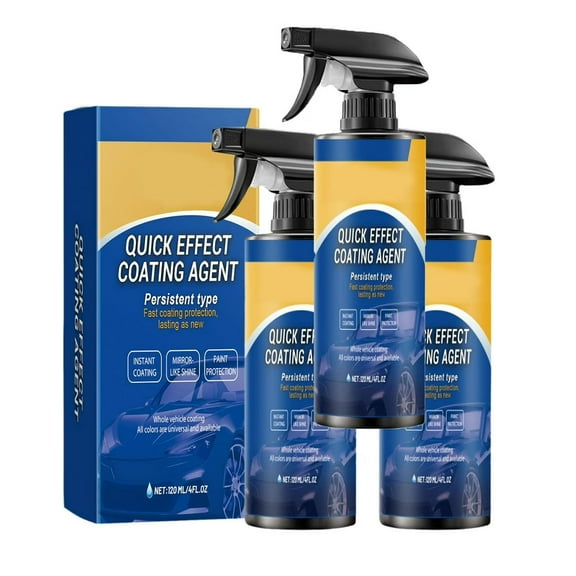 Texwix Flexcamo Quick Effect Coating Agent for Car, Car Coating Spray for Shine & Protection From Germany, Multi-Functional Renewal Formula, Car Scratch Remover Wax Polish, Waterless Wash Spray(3PCS)