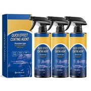 Quick Effect Coating Agent,Car Coating Spray,Multi-Functional Coating Renewal Agent Spray,Car Coating Spray Waterless Wash,Plastic Parts(3pcs 4fl.oz/120ml)from BREATHÉ