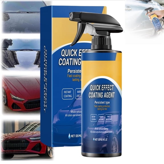 Quick Effect Coating Agent For Car, All-Round Protection, 2026 New Formula Waterless Wash Coat Car Wax Polish Sprays for All Car Models