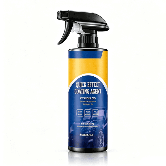 Quick Effect Coating Agent for Car,Car Coating Spray for Shine and Protection,Easy Spray and Wipe Formula for Paint,Glass and Chrome Exterior Care