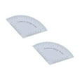 thumbnail image 1 of Quick Eyebrow Shaping Tool, 2 Pcs - Fast Drawing Eyebrow Design Ruler Microblading Mapping Tool Shaping Makeup Drawing Ruler Reuse to Achieve The Perfect Makeup Solution, Easter Mo Makeup Organizers, 1 of 5