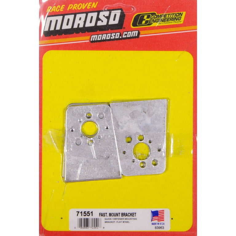 Moroso Quick Fastener Mounting Bracket Rivet-On Lg & Sm Spring Moroso Quick Fastener Mounting Bracket Rivet-On Lg & Sm Spring