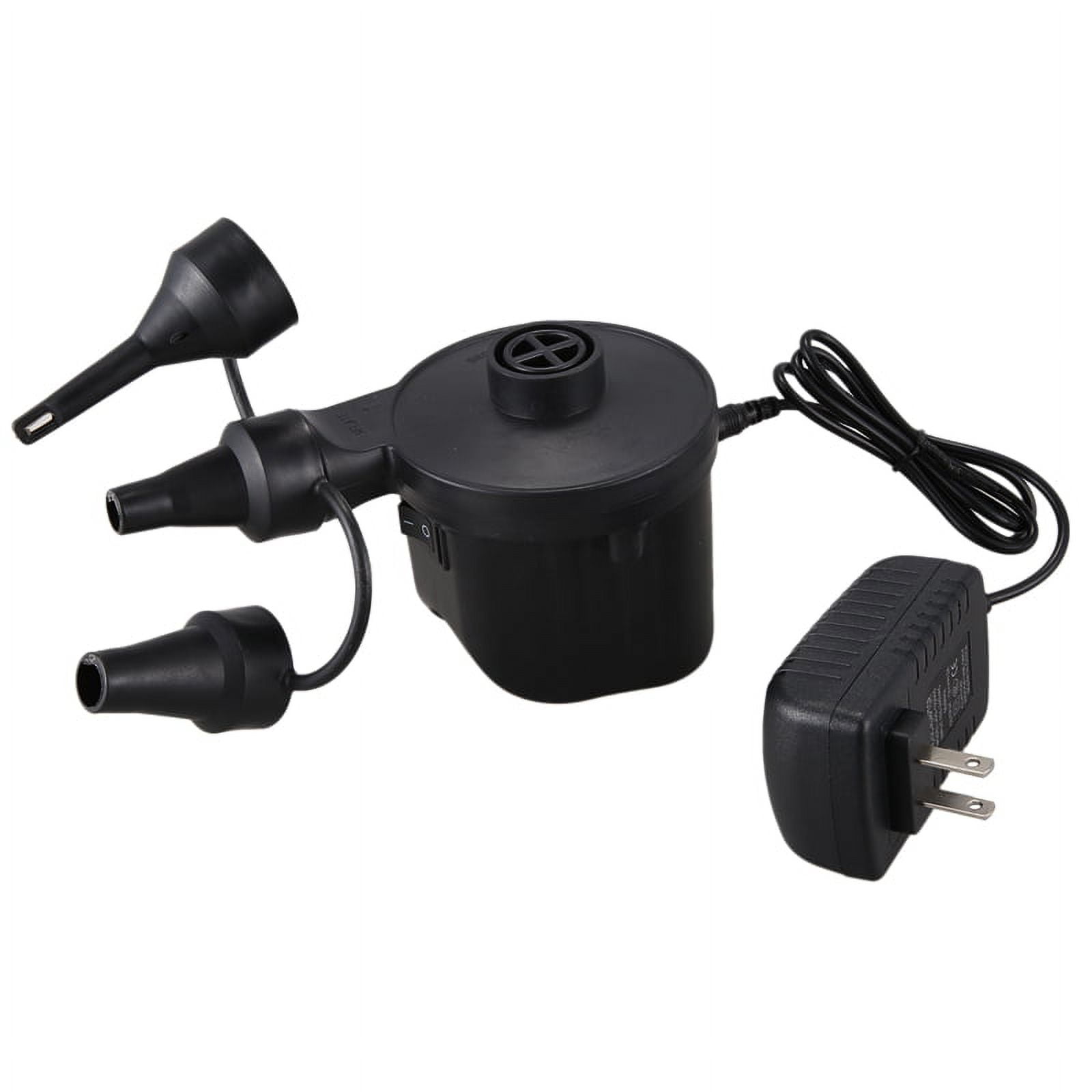 QuickFill Electric Air Pump, Portable Inflator and Deflator Pump with