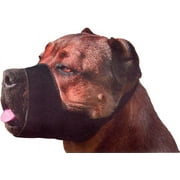 Quick Fit Nylon Dog Muzzle, Medium Fits Snout Size 7"-8", Black