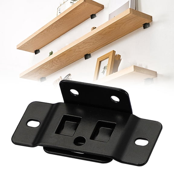Quick Fitting Furniture Joint Bracket, Stainless Steel Corner Connectors, Heavy Duty Right Angle Bracket for Furniture, Right Angle Bracket with Screws, Furniture Board Snap Fastening Hardware,A-1PC