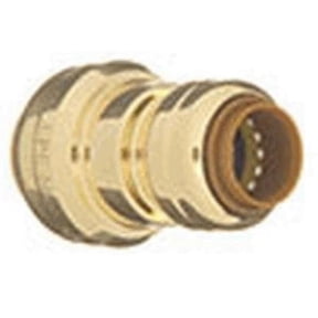 Quick Fitting LF8413R Threaded Brass Reducer - 1 x 0.75 in.