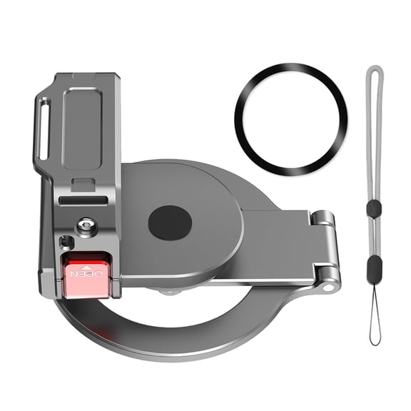 Quick Fixation Magnetic Mount for Pocket 3 Accessories with Adjustable Holder for Desktop Use