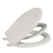 Quick Flip Round Toilet Seat with Built-In Potty & Splash Guard,Toddler Toilet Seat,Elongated Toilet Seat with Built-in Potty Training Seat,Toilet Seat with Built-In Toddler Potty Training Seat, Slow